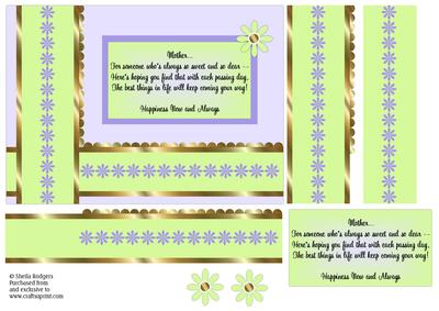 Layered Card with Verse - Mother's Day - Mother