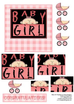 Baby Girl Gingham