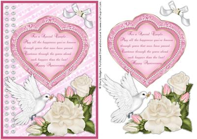Dove and Roses Anniversary