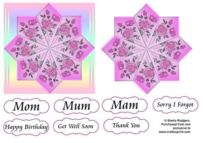 Faux Tea Bag Tiles 14