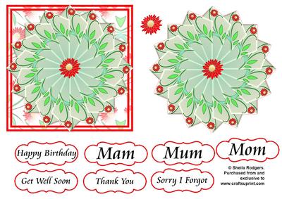 Faux Tea Bag Tiles 17