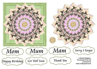 Faux Tea Bag Tiles 20
