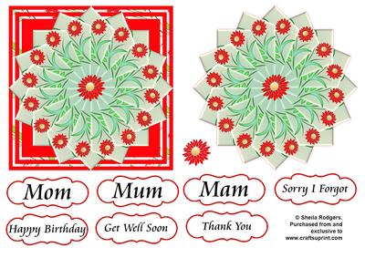 Faux Tea Bag Tiles 21