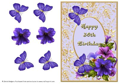 Petunia Corner - Happy 30th Birthday