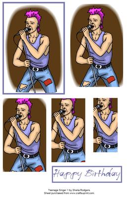 Teenage Singer 1