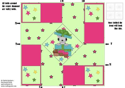 Twist Turn Topper - Birthday Cat