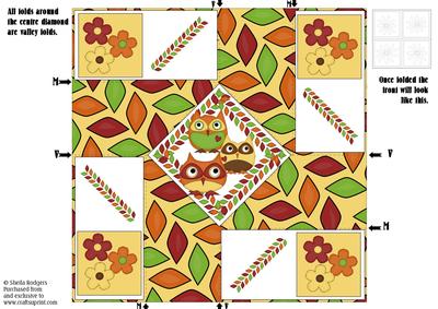 Twist Turn Topper - Owl Trio