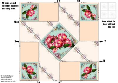 Twist Turn Topper - Gloriana Roses