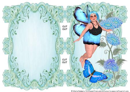 Green Strip Card Mini Kit - Winged Friends