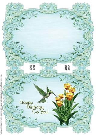 Green Strip Card Mini Kit - Hummingbird 2
