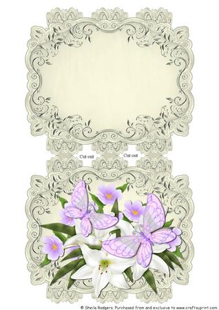 Butterfly Strip Card 1
