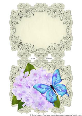 Butterfly Strip Card 4