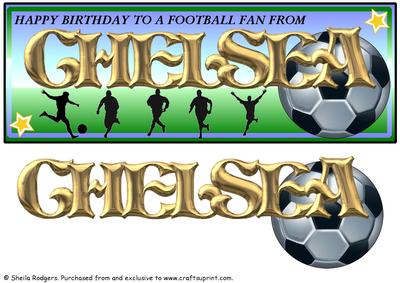Football Fan from - Chelsea