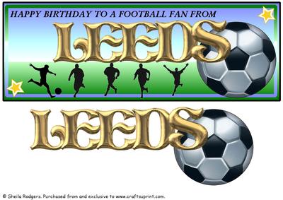 Football Fan from - Leeds