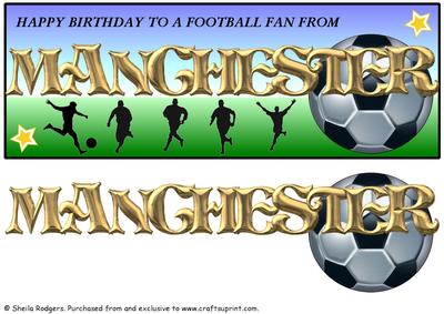 Football Fan from - Manchester