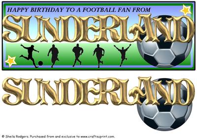 Football Fan from - Sunderland