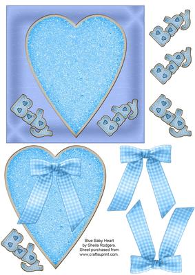 Blue Baby Heart