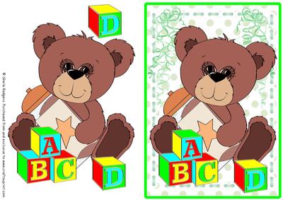 Building Blocks - Teddy Baby Boy 1
