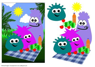The Blobbles Have a Picnic.