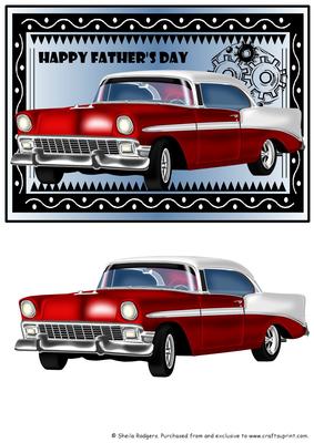 50s Car - Father's Day 2