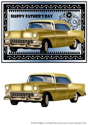50s Car - Father's Day 3