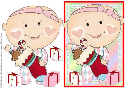 Christmas Gift Babies - Stocking