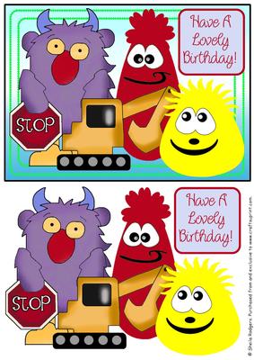 The Blobbles Meet Silly Monsters 1