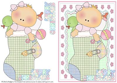 Christmas Stocking Baby 2