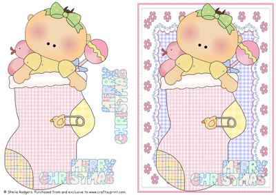 Christmas Stocking Baby 3
