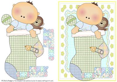 Christmas Stocking Baby 4