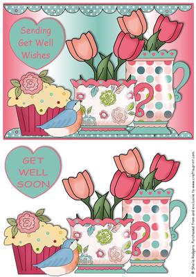 Coffee and Cake Get Well Soon 1