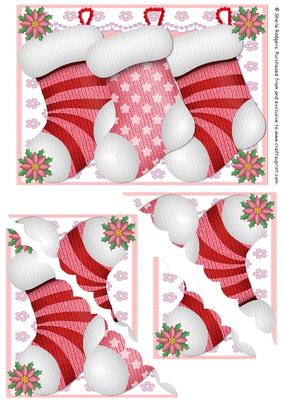 Scallop Corner Christmas - Christmas Stockings