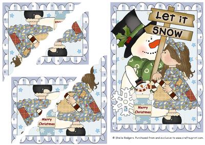 Scallop Corner Christmas - Frosty Fred and Friends