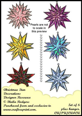 Christmas Star Decorations