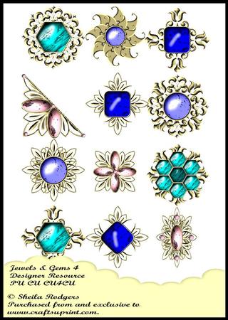 Jewels and Gems 4