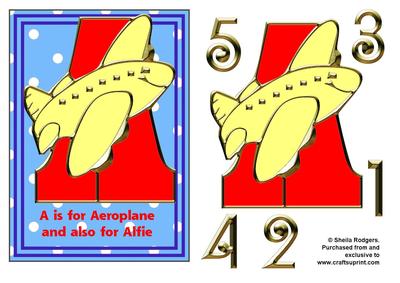 A is for Aeroplane and Alfie
