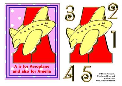 A is for Aeroplane and Amelia