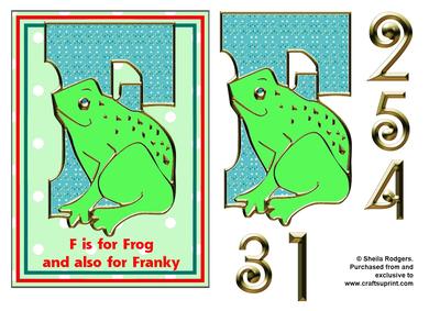 F is for Frog and Franky