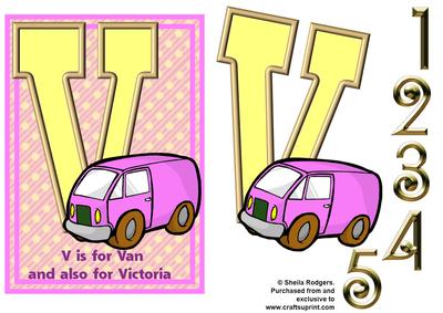V is for Van and Victoria