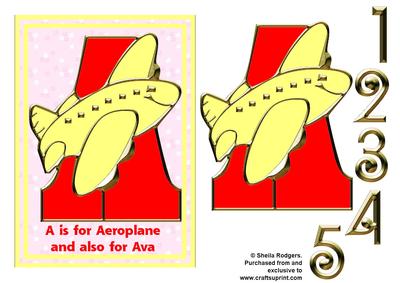 A is for Aeroplane and Ava