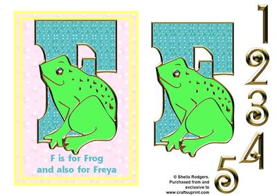 F is for Frog and Freya