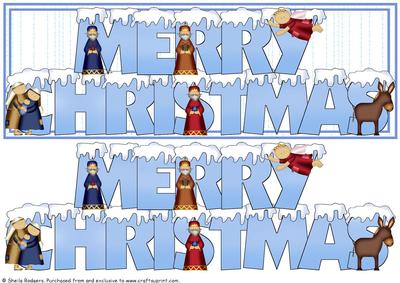 Large Dl Card - Snow Capped Christmas 3