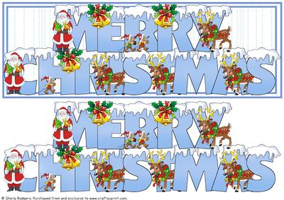 Large Dl Card - Snow Capped Christmas 5