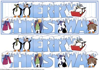 Large Dl Card - Snow Capped Christmas 6