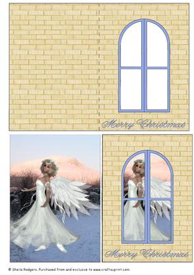 View from My Window - Angel in the Garden 1