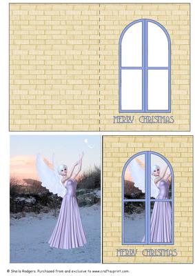 View from My Window - Angel in the Garden 2