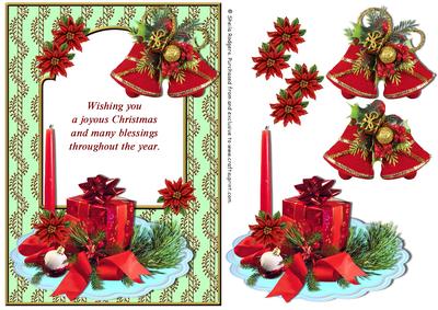 Traditional Christmas - Bells and Gift
