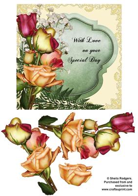 Roses and Baby's Breath