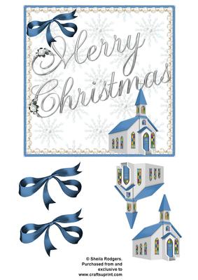 Silver Christmas with Church