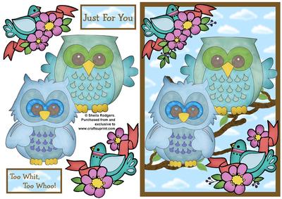 Owls on Branch 2